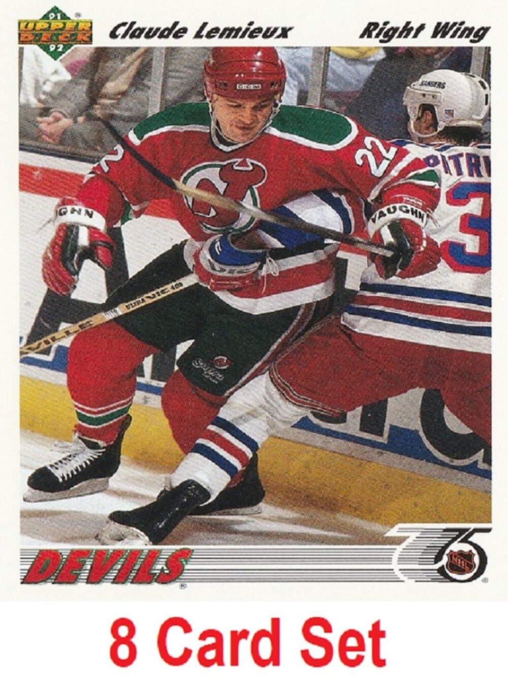 Claude Lemieux NHL Hockey Card Collection